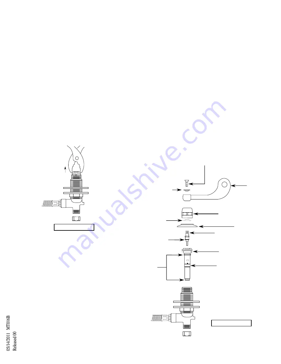 Moen SANI-STREAM 8130 Installation Instructions Download Page 3