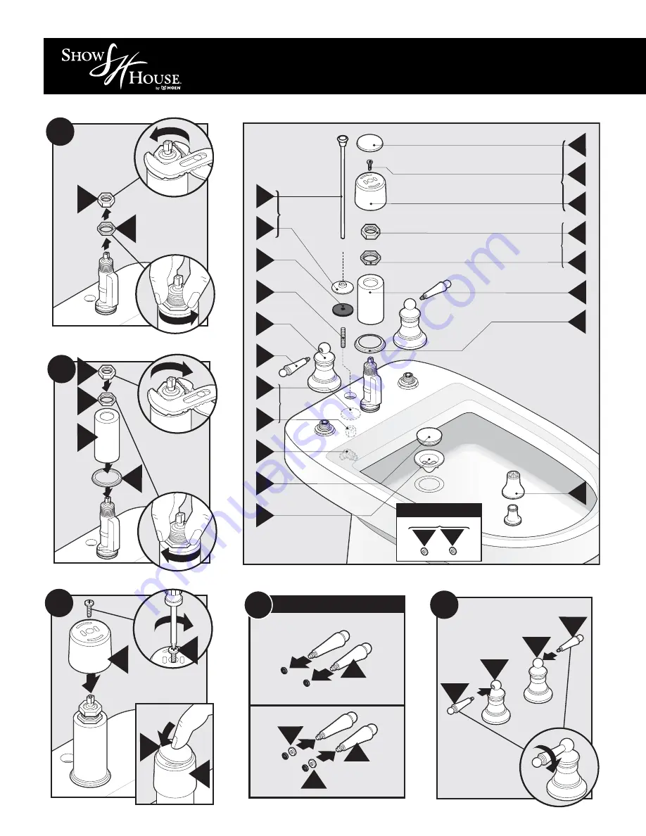 Moen Show House S415 Series Manual Download Page 2