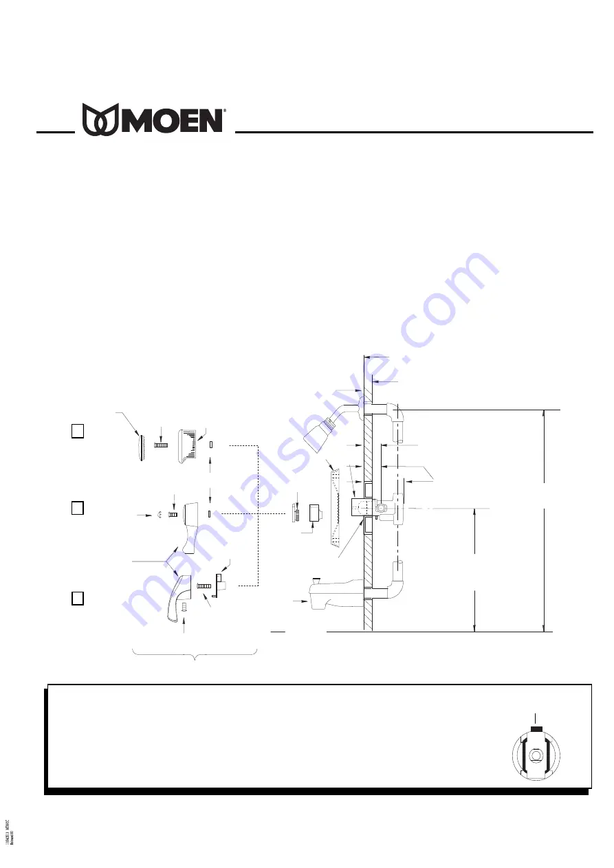 Moen T188 SERIES Скачать руководство пользователя страница 1