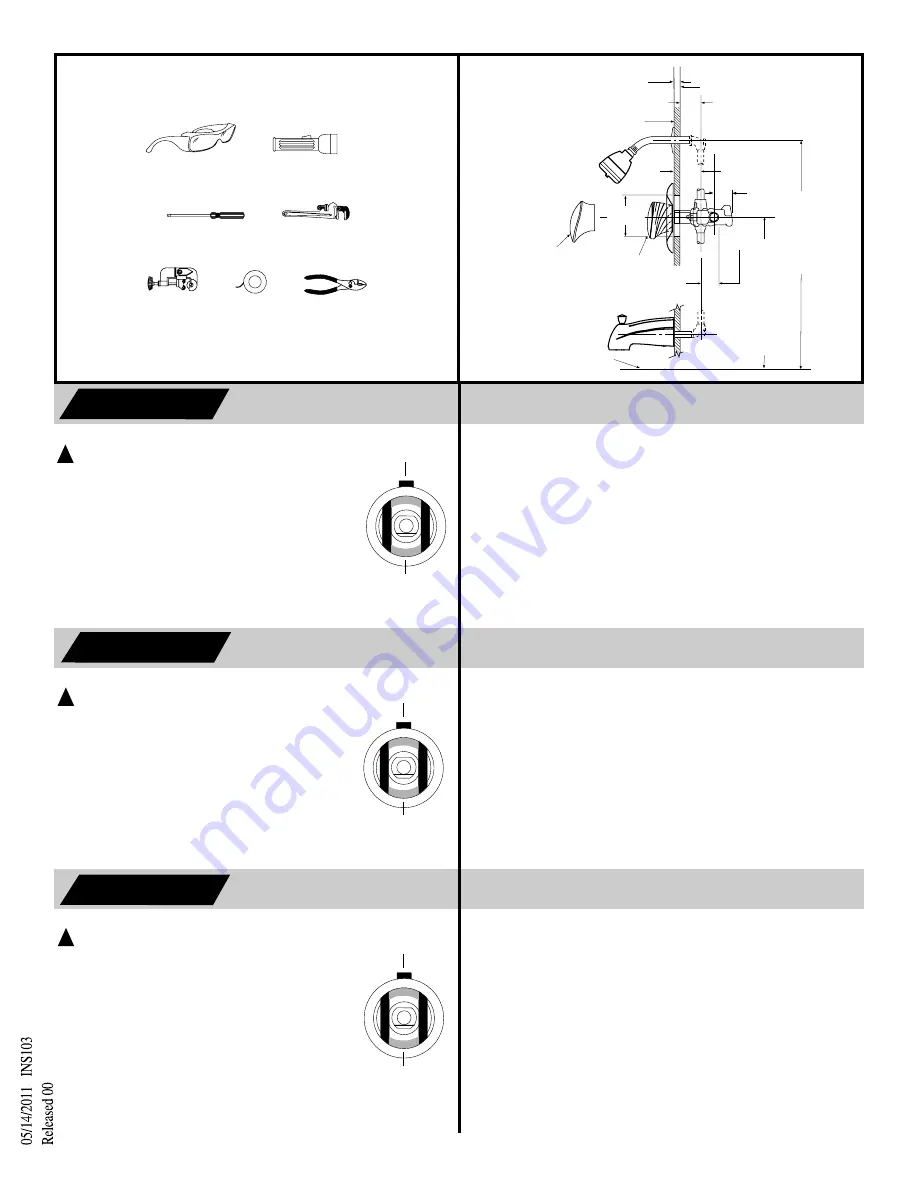 Moen T3191 Manual Download Page 2