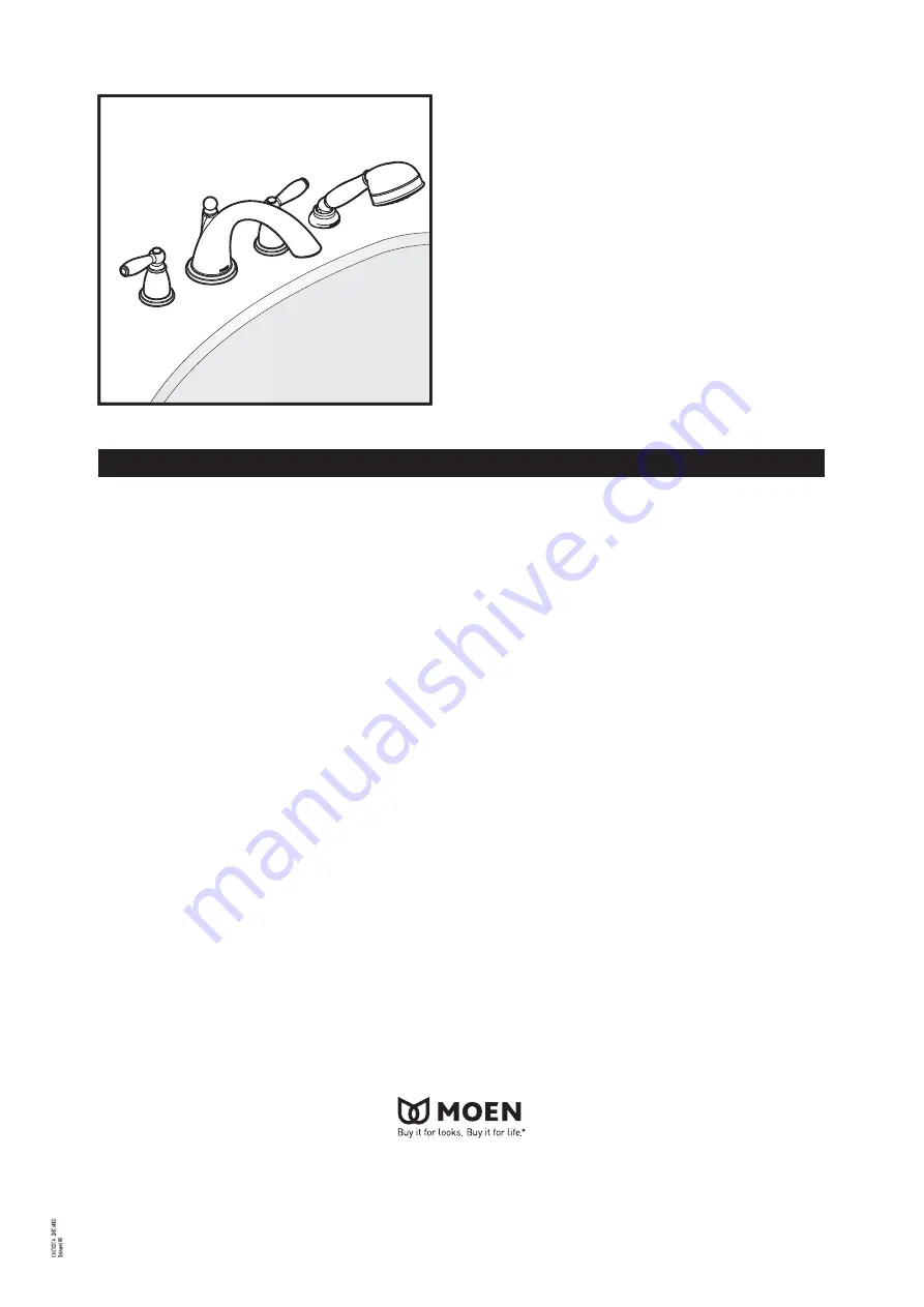 Moen T394 Installation Manual Download Page 6