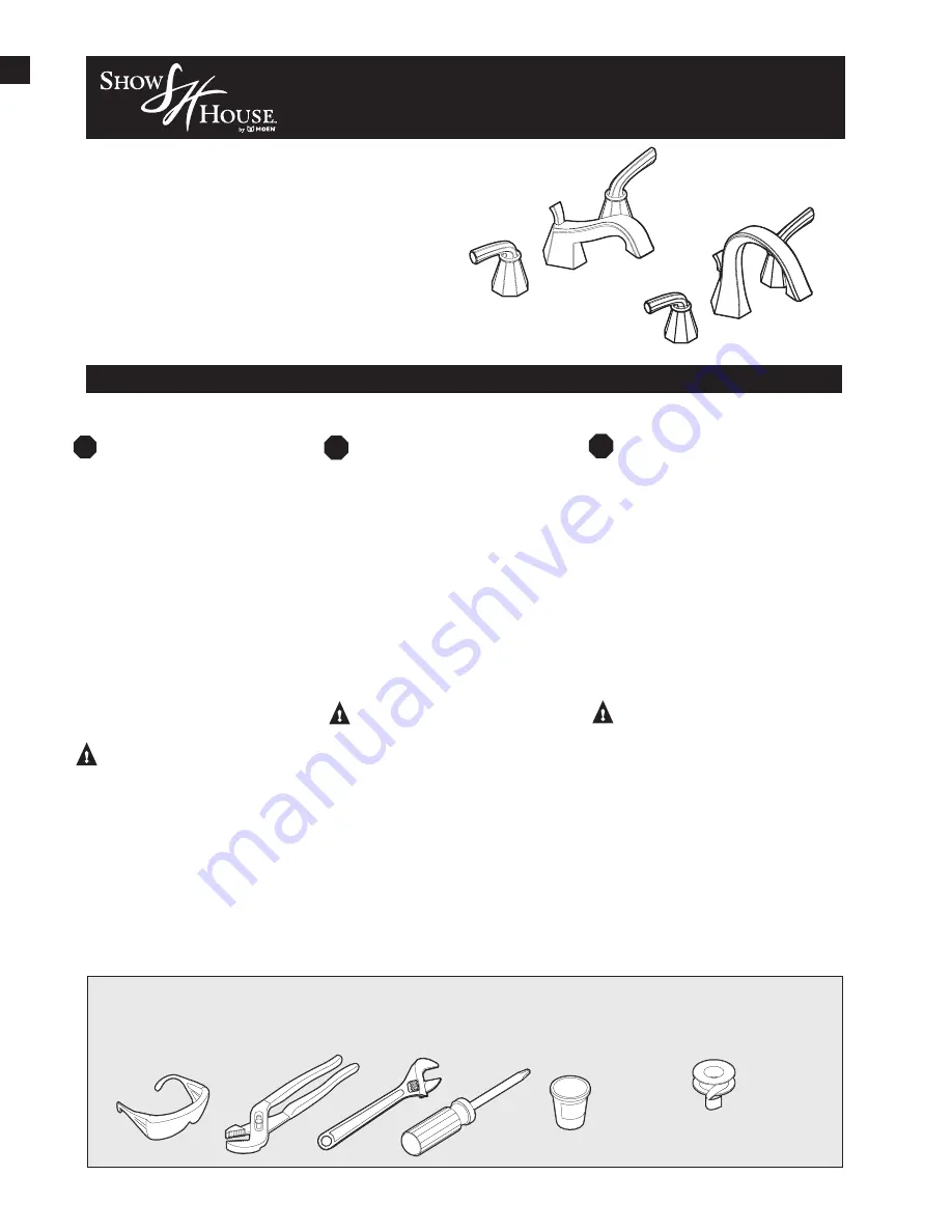 Moen TS447 Manual Download Page 1