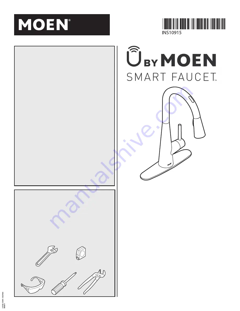 Moen U Smart Faucet Скачать руководство пользователя страница 1