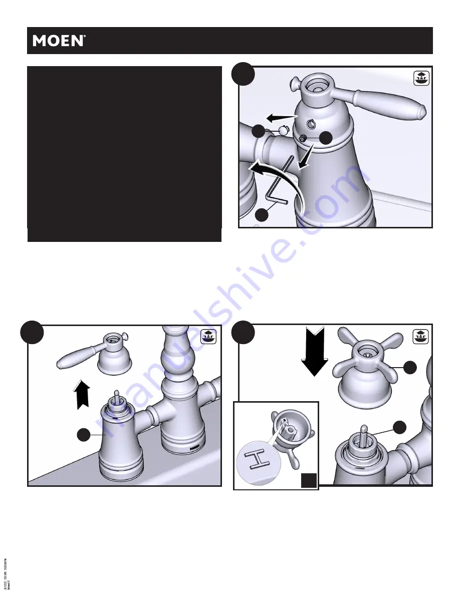 Moen Weymouth S73204 Installation Instructions Manual Download Page 6