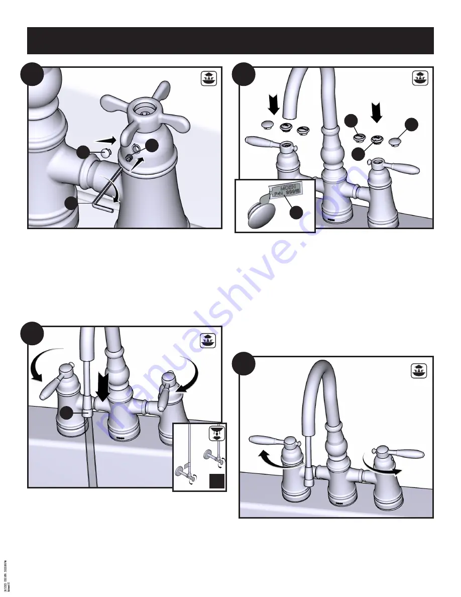 Moen Weymouth S73204 Installation Instructions Manual Download Page 7