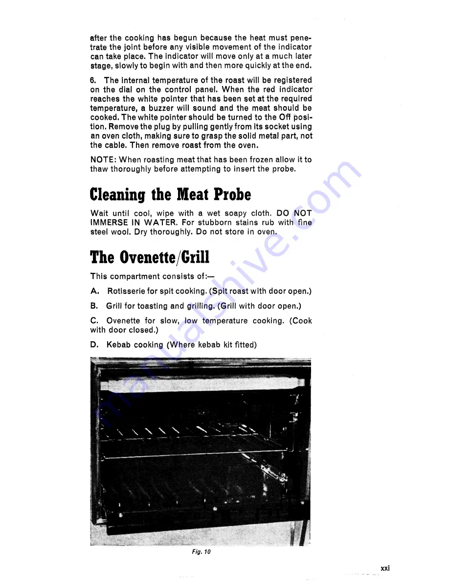 Moffat 4612 Fiesta 24 Operating Instructions Manual Download Page 17