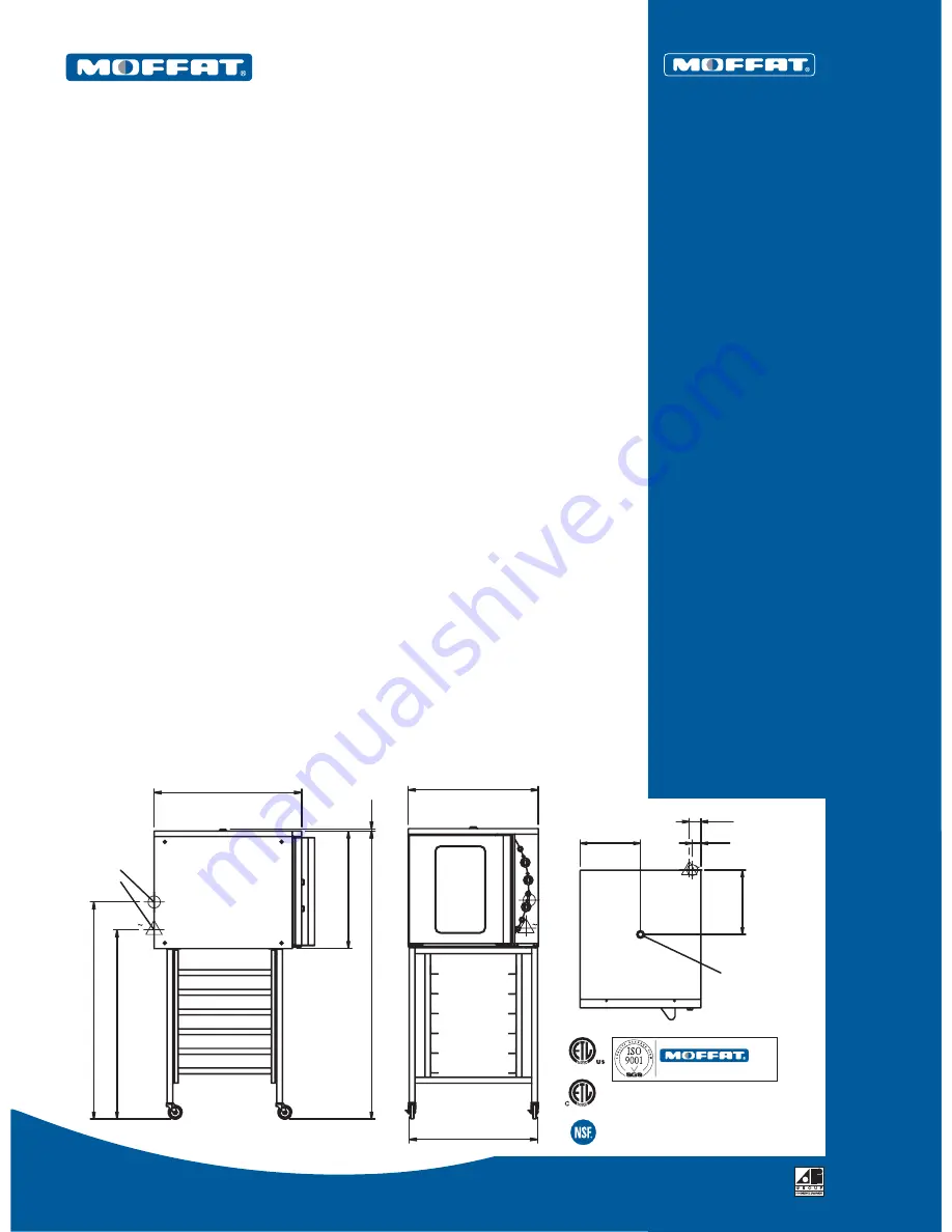 Moffat A25CW Specifications Download Page 2