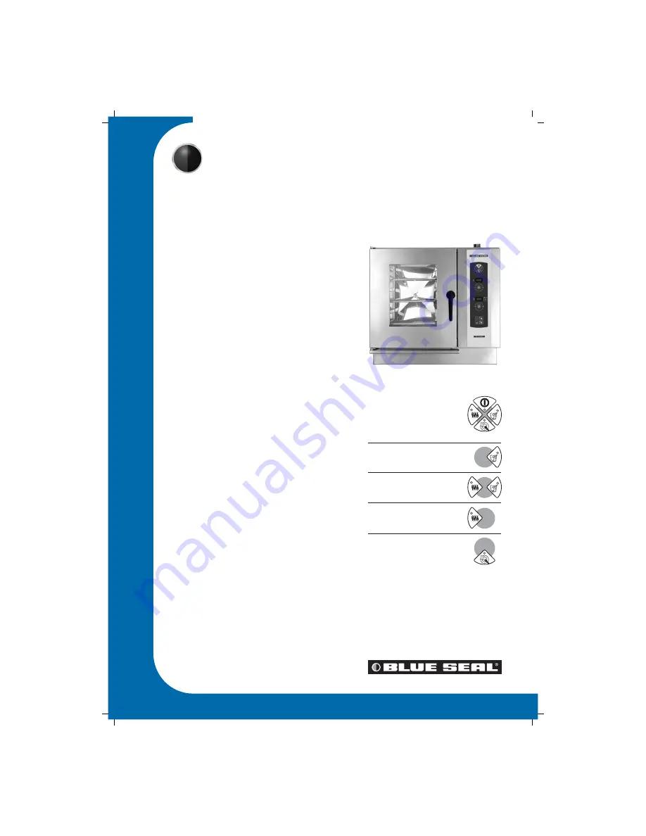 Moffat Blue Seal E6AC Specification Sheet Download Page 1