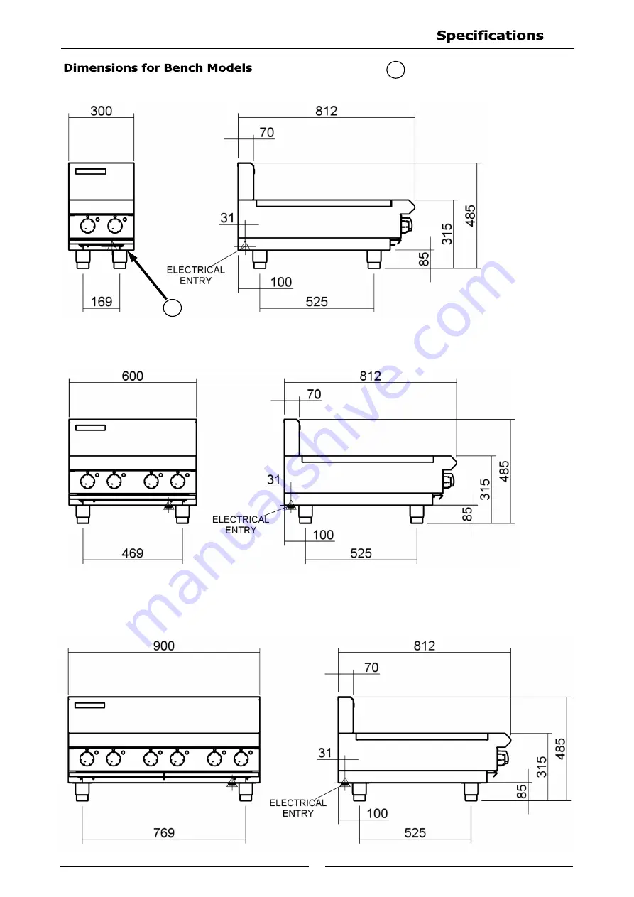 Moffat Blue Seal Evolution E512 Series Installation And Operation Manual Download Page 7