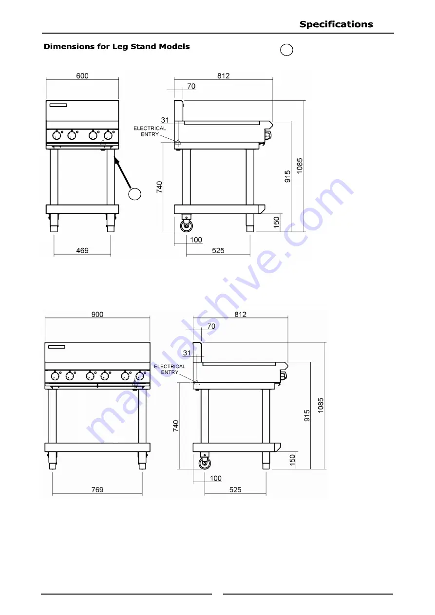 Moffat Blue Seal Evolution E512 Series Скачать руководство пользователя страница 9