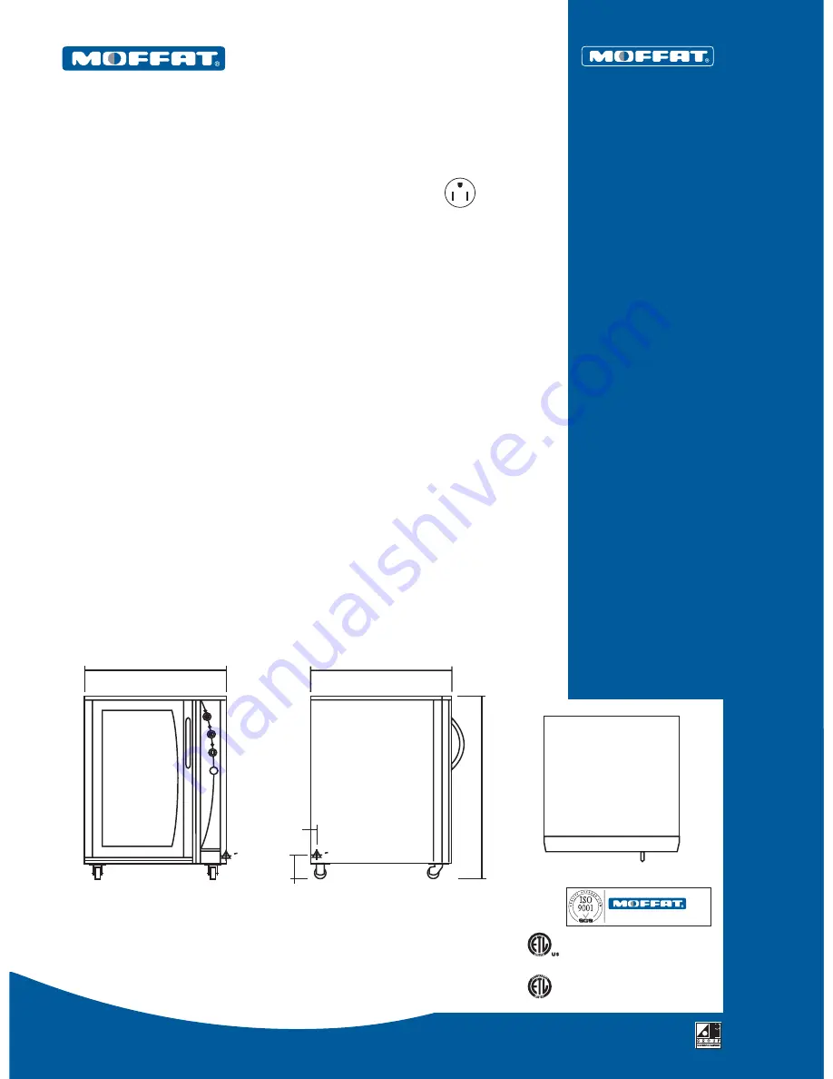 Moffat E85 A 12 HLD Specifications Download Page 2