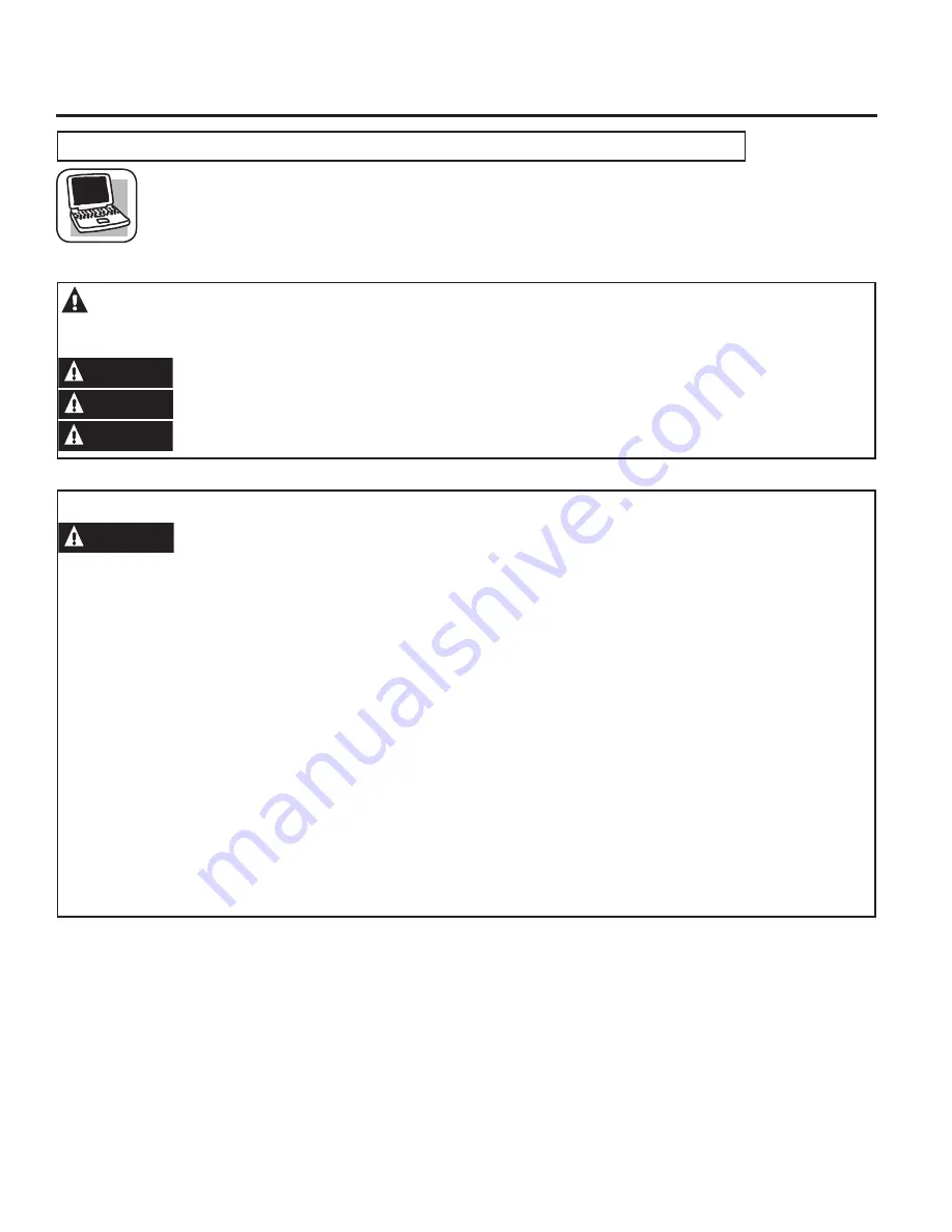 Moffat MBE11DSLSS Owner'S Manual And Installation Instructions Download Page 2