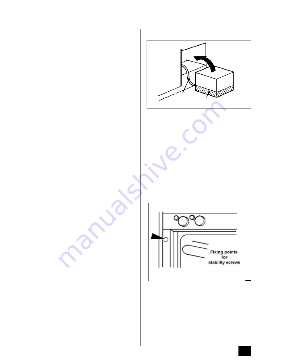 Moffat MD 900 B Operating And Installation Instructions Download Page 13