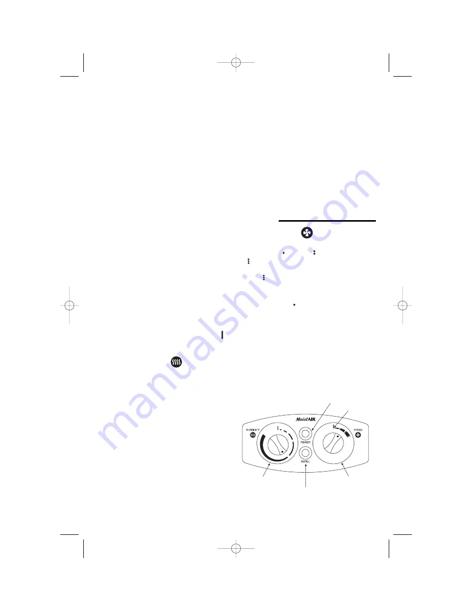 MoistAir MA 0950 Owner'S Manual Download Page 7