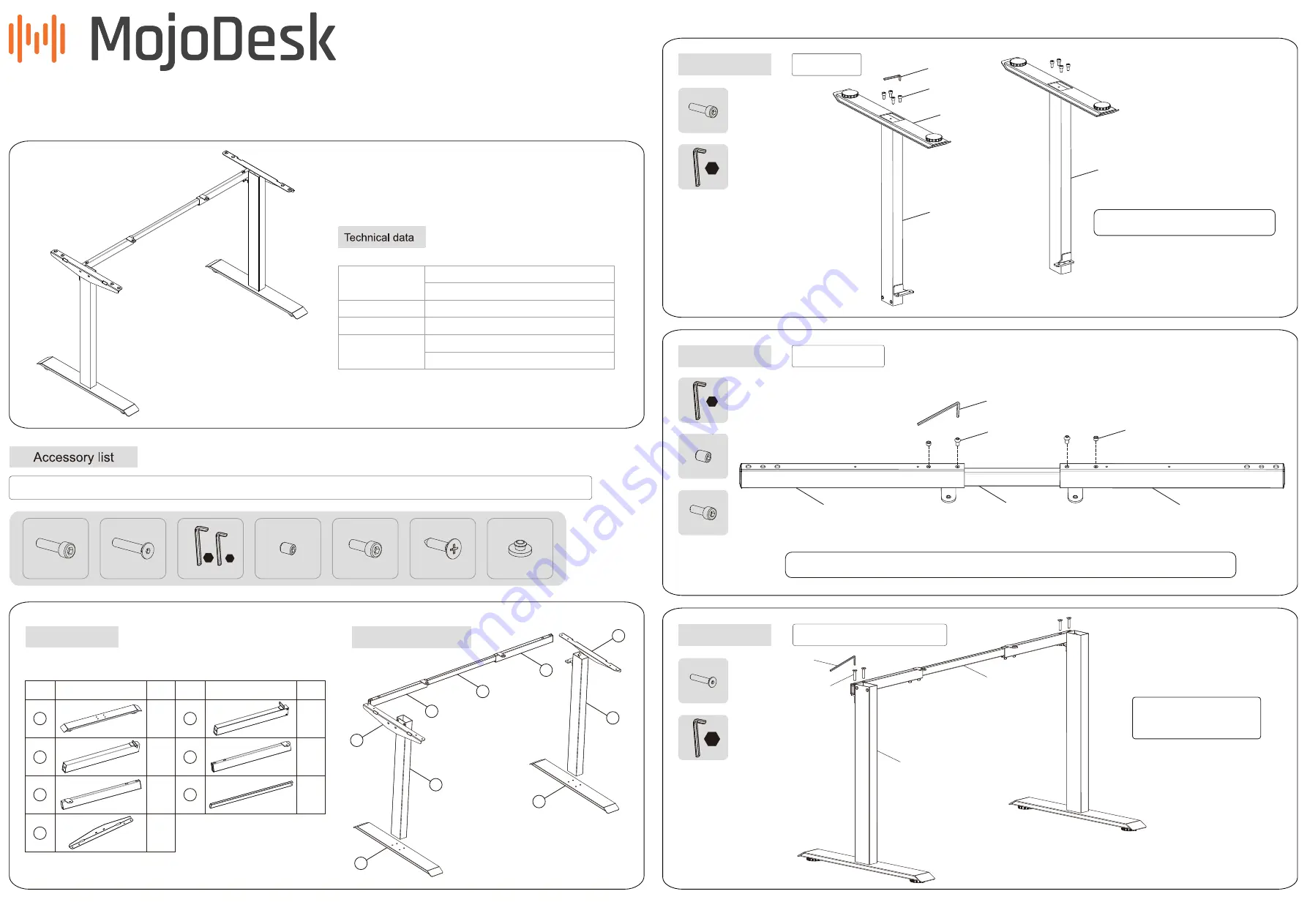 MojoDesk 16724 Скачать руководство пользователя страница 1