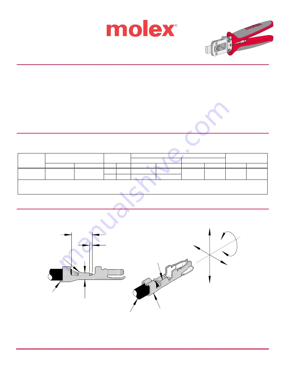 molex 200218-4500 Скачать руководство пользователя страница 1