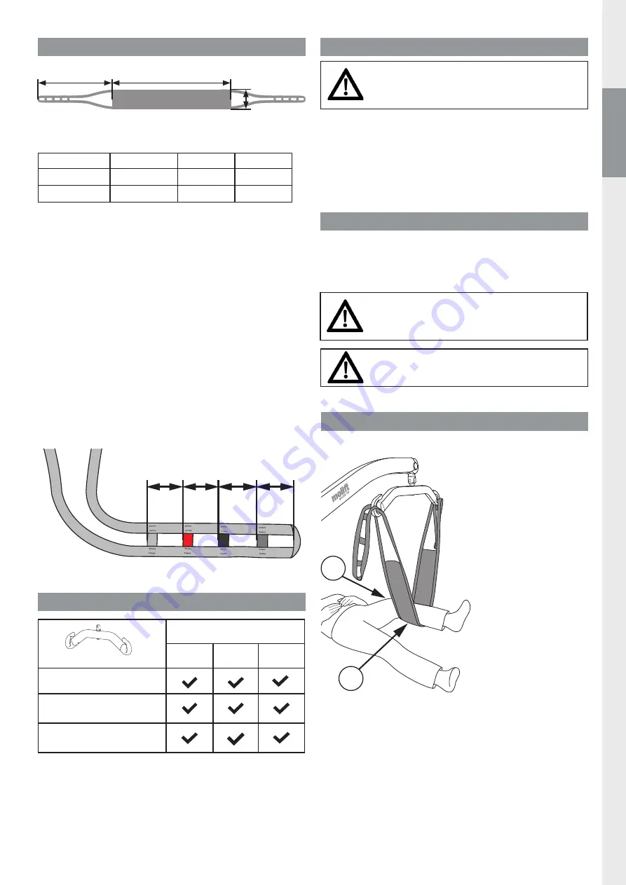 Molift EvoSling FlexiStrap Скачать руководство пользователя страница 9
