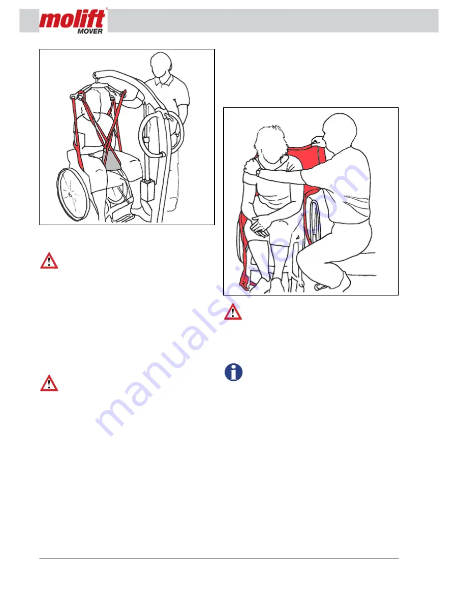 Molift MOVER 205 Operating Manual Download Page 14