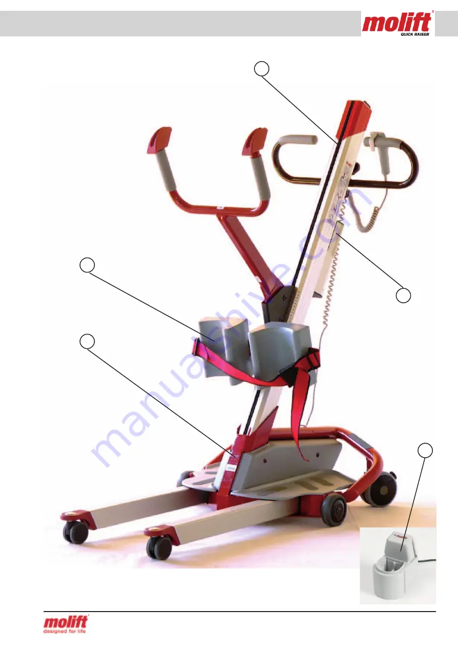 Molift Quick Raiser 2+ Technical Manual Download Page 13