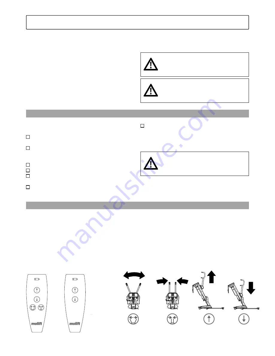 Molift Quick Raiser 205 Скачать руководство пользователя страница 10