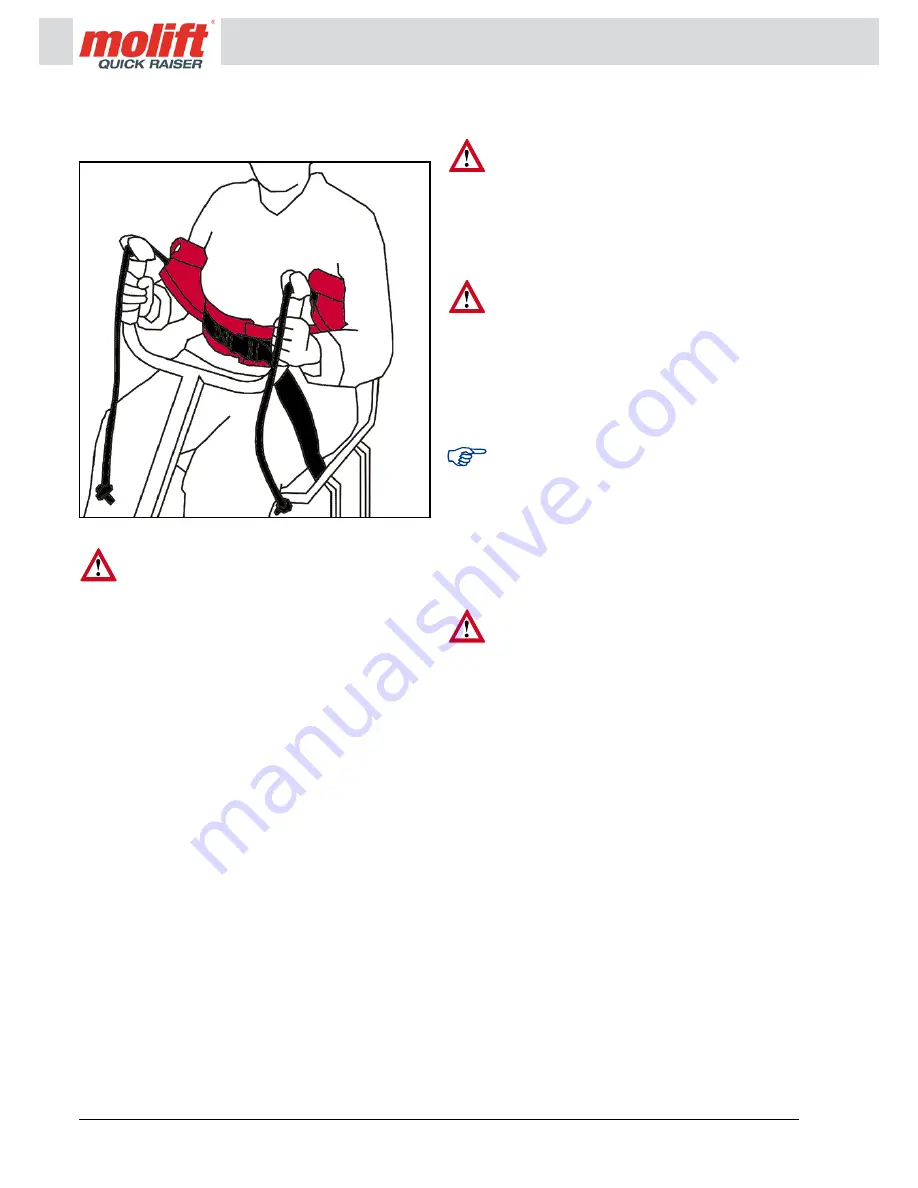 Molift QUICK RAISER Скачать руководство пользователя страница 14