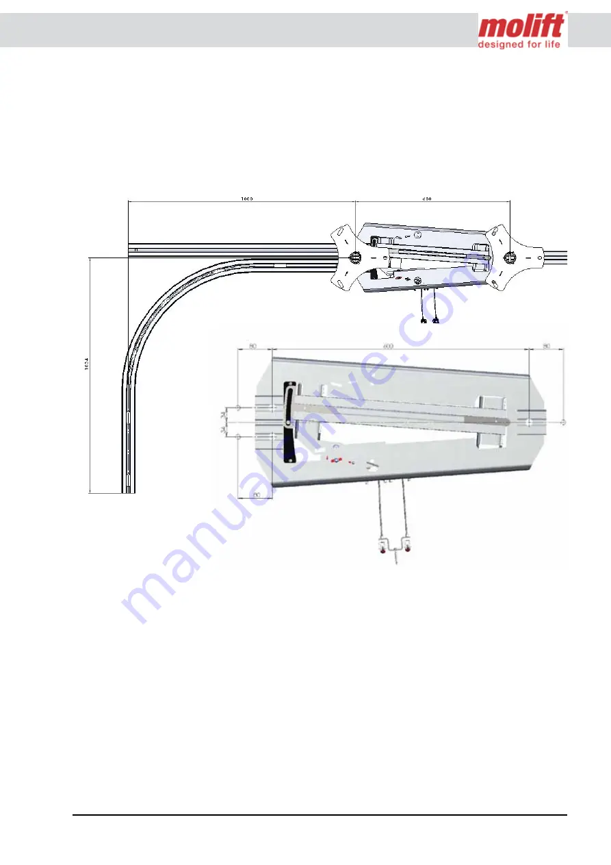 Molift Rail System Скачать руководство пользователя страница 95