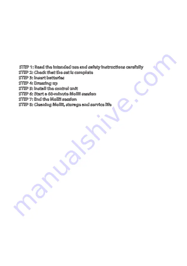 Mollii Control unit User Manual Download Page 3