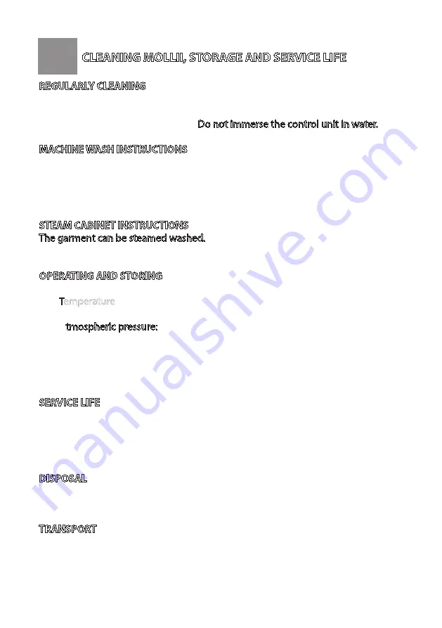 Mollii Control unit User Manual Download Page 17