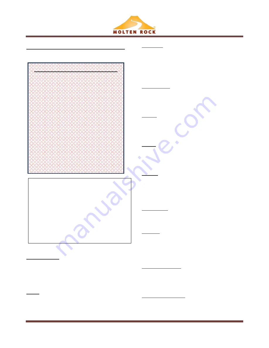 Molten Rock Boma 7 Operation Manual Download Page 10