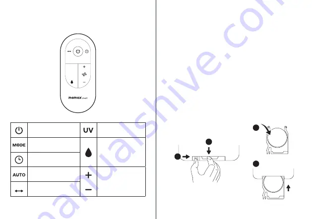 Momax smart Ultra-Air Mist AP9S Скачать руководство пользователя страница 18