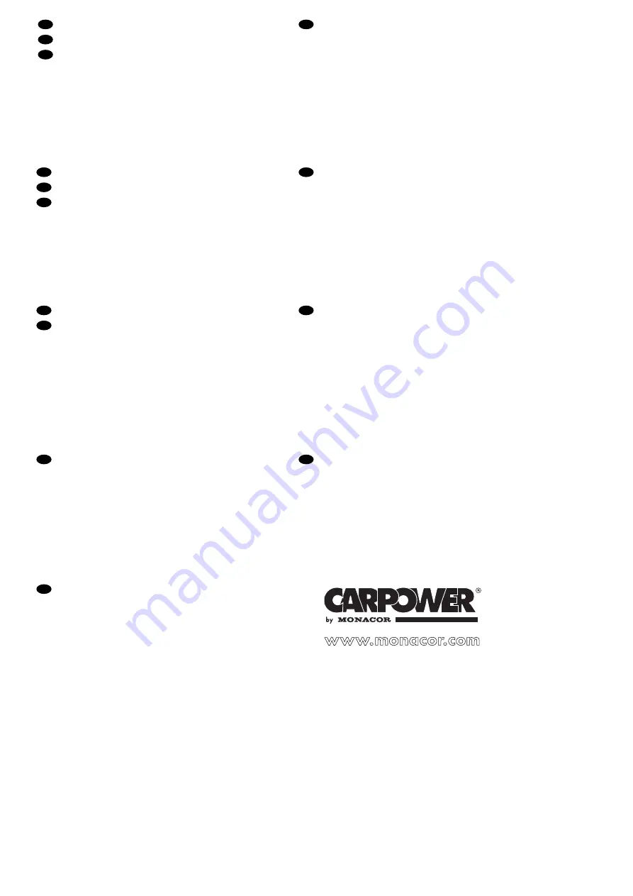 Monacor CARPOWER 14.2120 Mounting Instructions Download Page 2