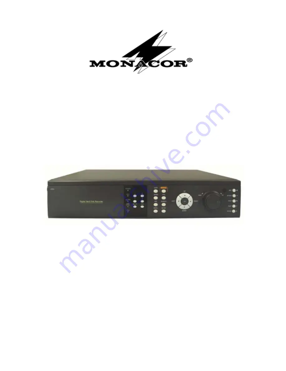 Monacor DMR - 450 User Manual Download Page 1