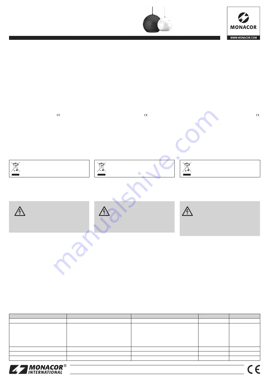 Monacor EDL-412/SW Instructions Download Page 2