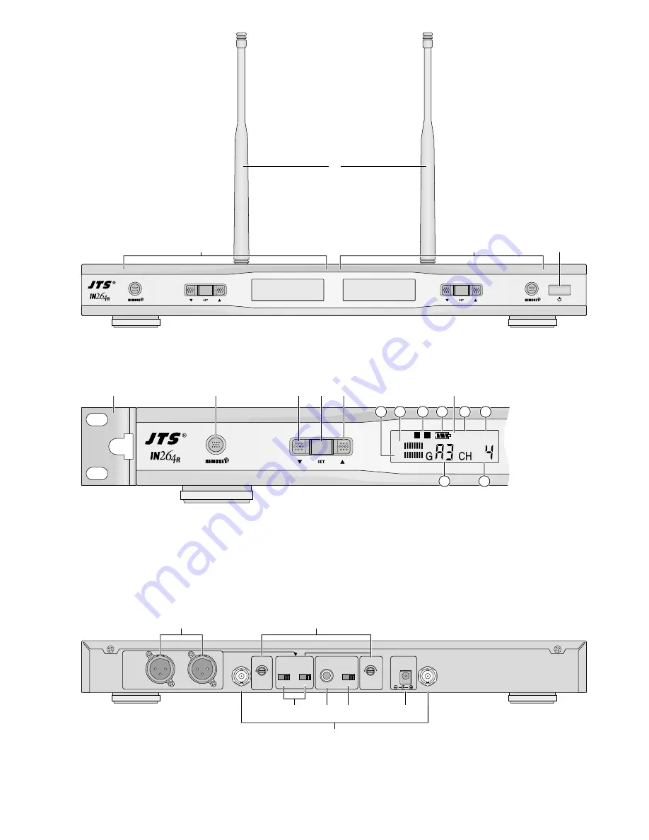 Monacor JTS IN-264R/5 Instruction Manual Download Page 3