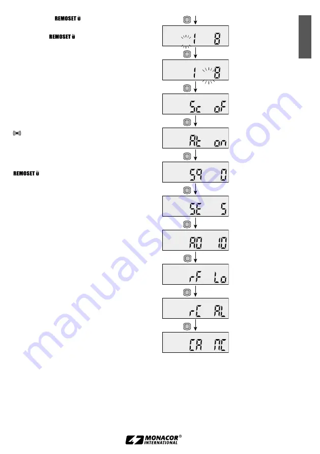 Monacor JTS RU-8011D/5 Instruction Manual Download Page 9