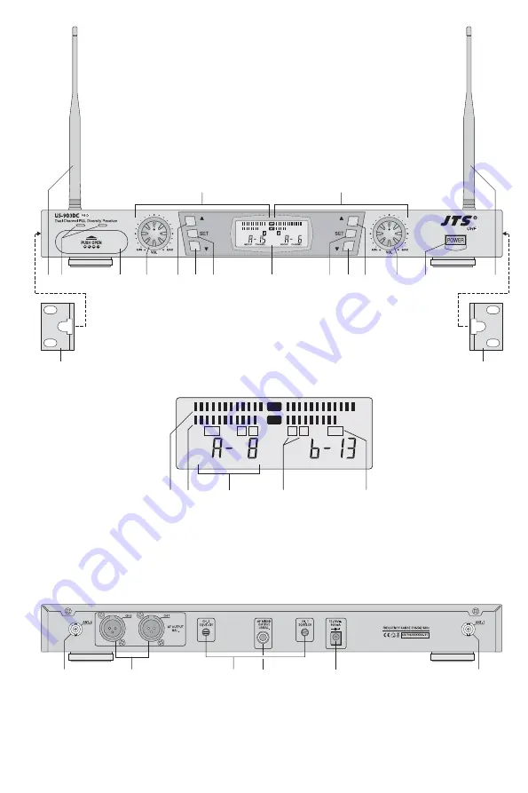 Monacor JTS US-903DCPRO/5 Скачать руководство пользователя страница 3