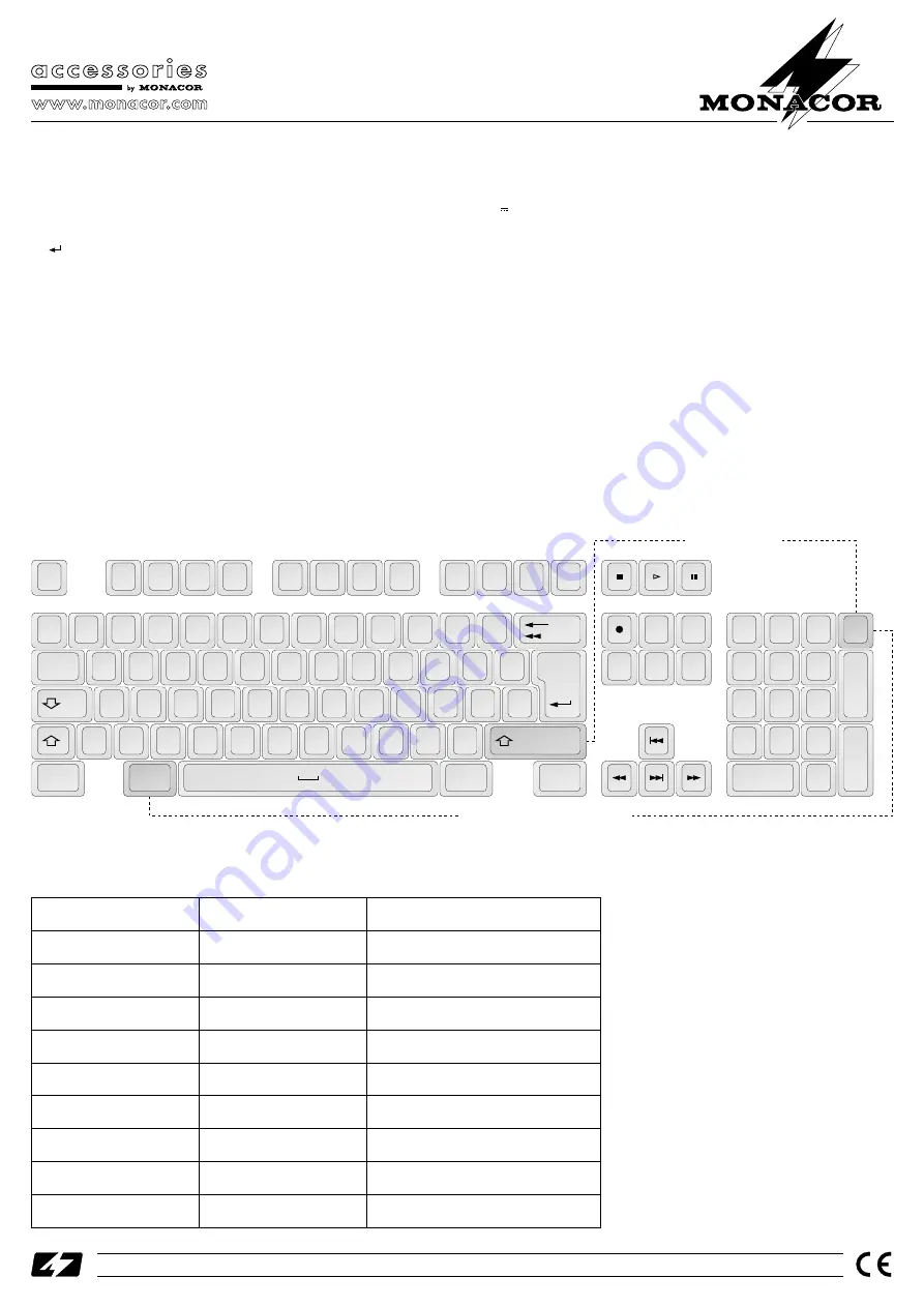 Monacor MDQT-1/GB Скачать руководство пользователя страница 2