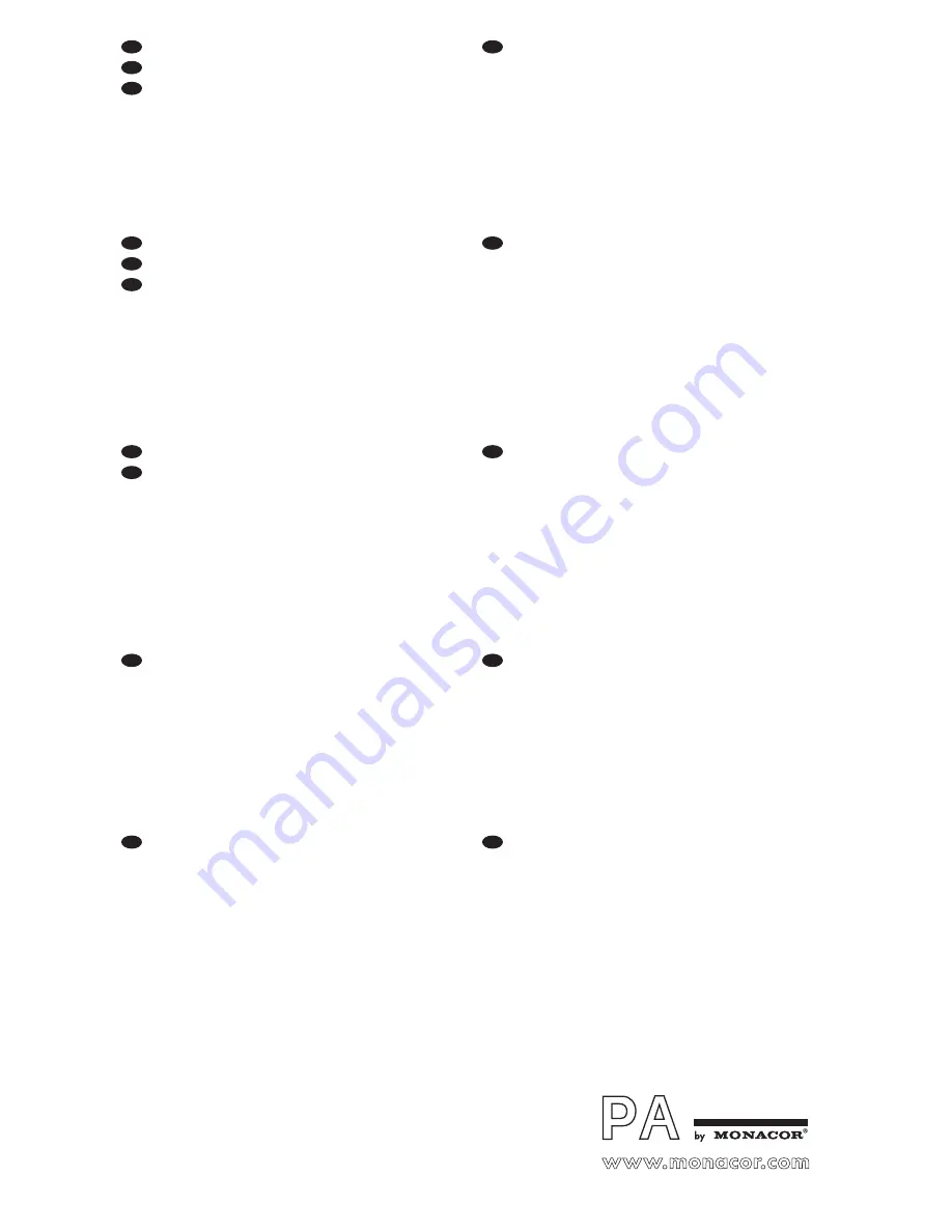 Monacor PA-24RCD Instruction Manual Download Page 2