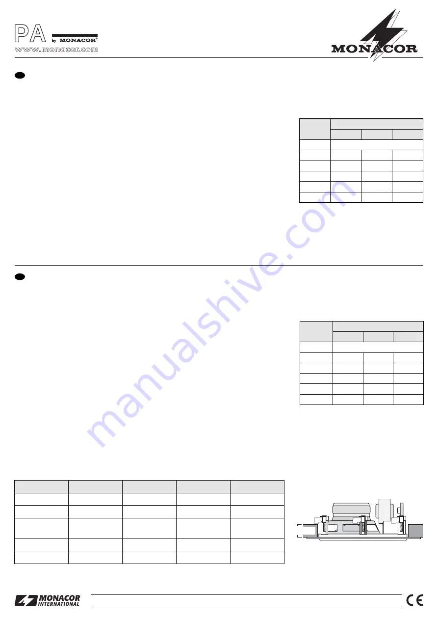 Monacor PA ESP-17/WS Manual Download Page 3