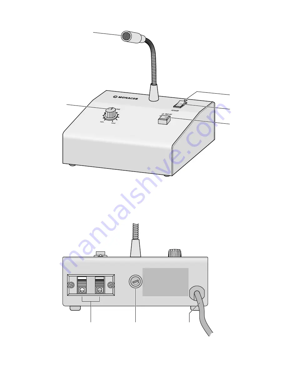 Monacor PAM-10 Instruction Manual Download Page 3