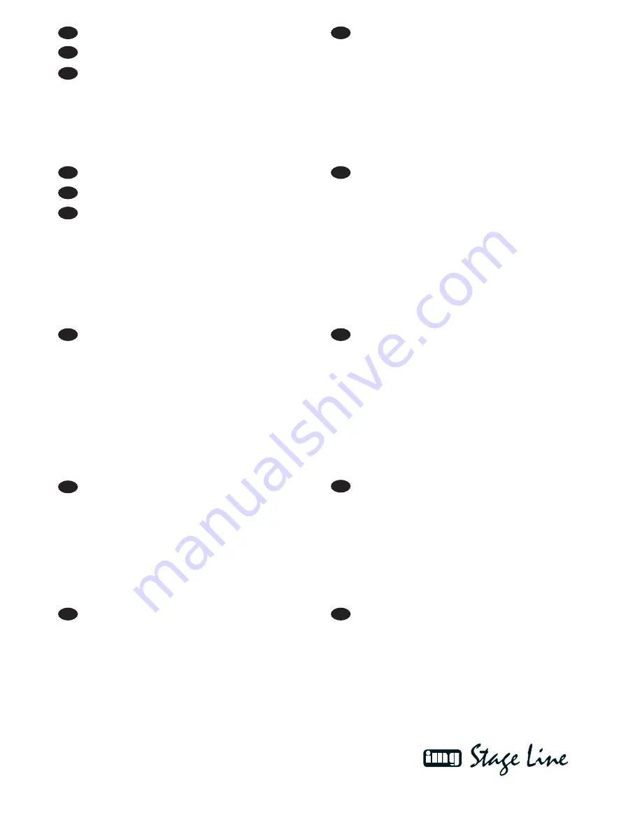 Monacor PARL-10DMX/UV Instruction Manual Download Page 2