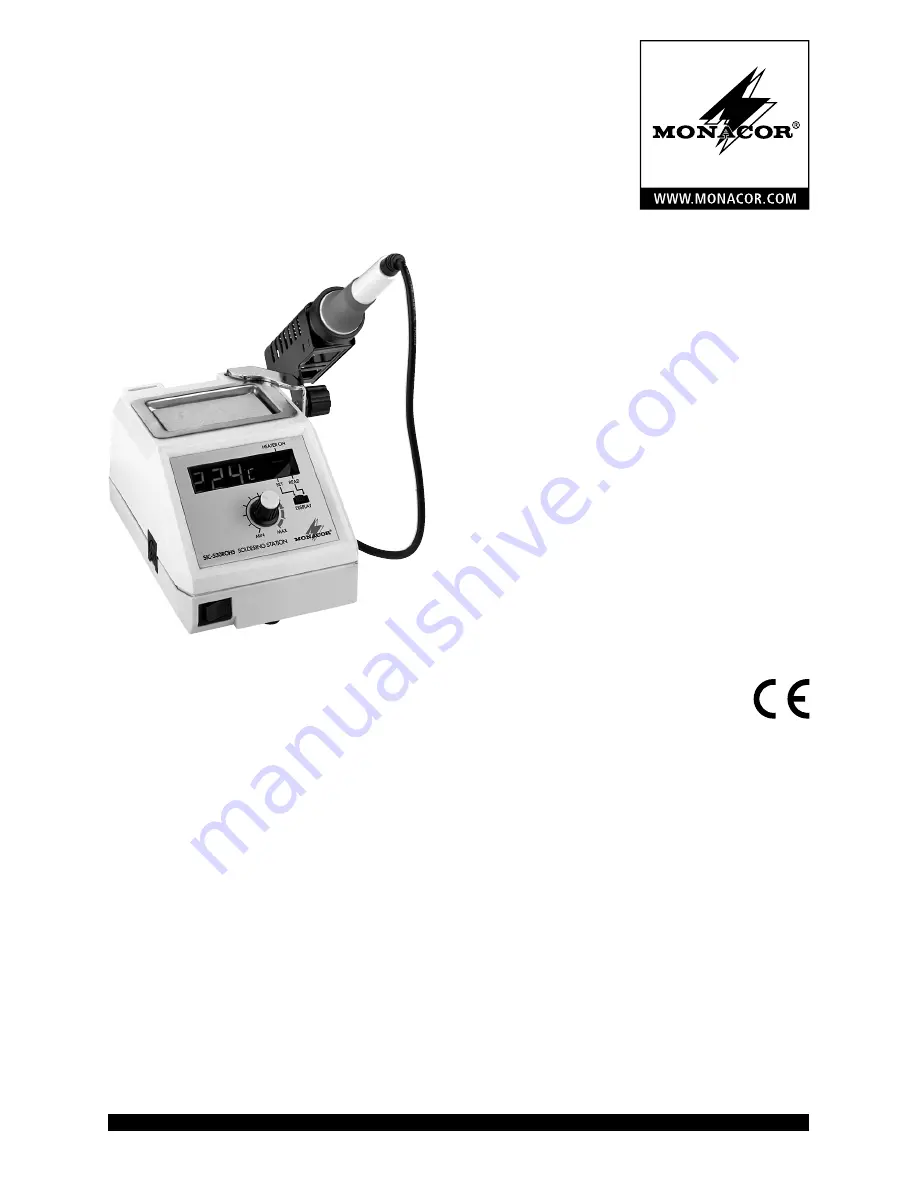 Monacor SIC-530ROHS Instruction Manual Download Page 1