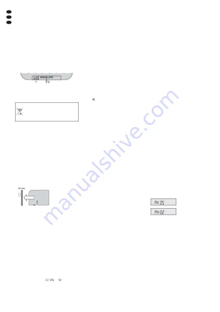 Monacor TXA-850CD Instruction Manual Download Page 14