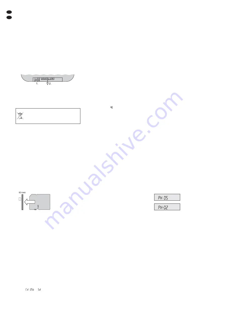 Monacor TXA-850CD Instruction Manual Download Page 22