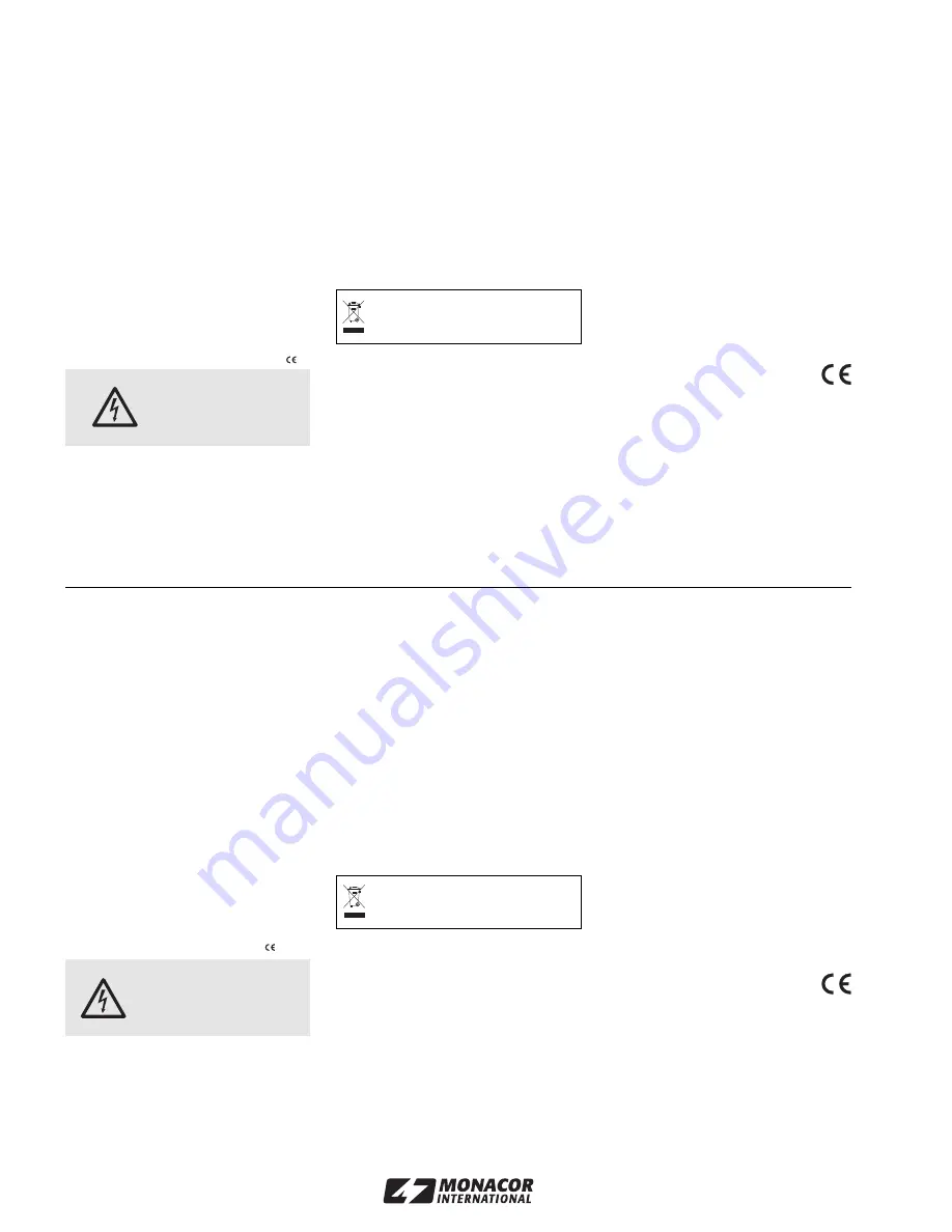 Monacor UA-900 Instruction Manual Download Page 5