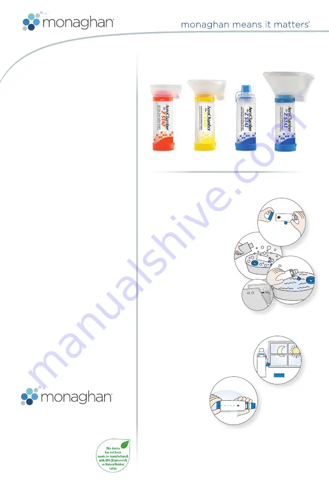 Monaghan AEROCHAMBER PLUS Z STAT aVHC Скачать руководство пользователя страница 2