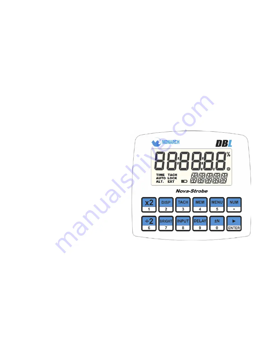 MONARCH INSTRUMENT Nova-Strobe DBL Скачать руководство пользователя страница 6