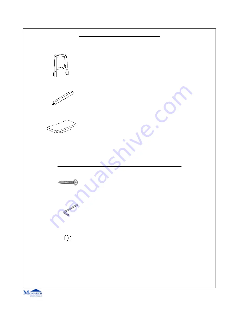 Monarch Specialties I 1532 Assembly Instructions Download Page 2