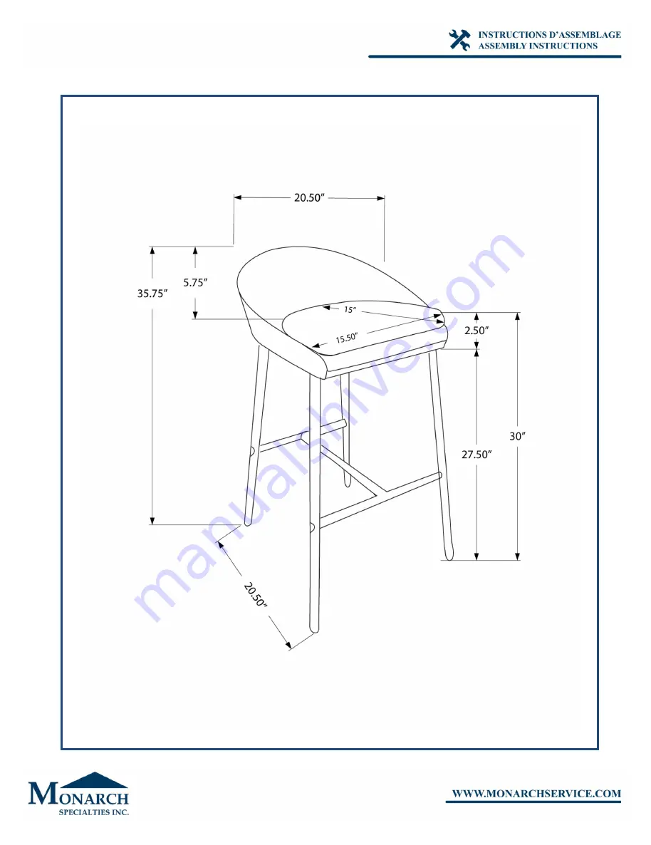 Monarch I 2295 Assembly Instructions Manual Download Page 7