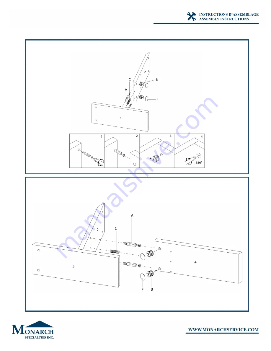 Monarch I 2406 Assembly Instructions Manual Download Page 8